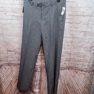 van Hessen slim fit flat front pants 36 x 32 new nwt